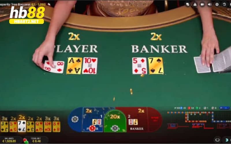 Baccarat HB88 được các dealer sexy điều hành