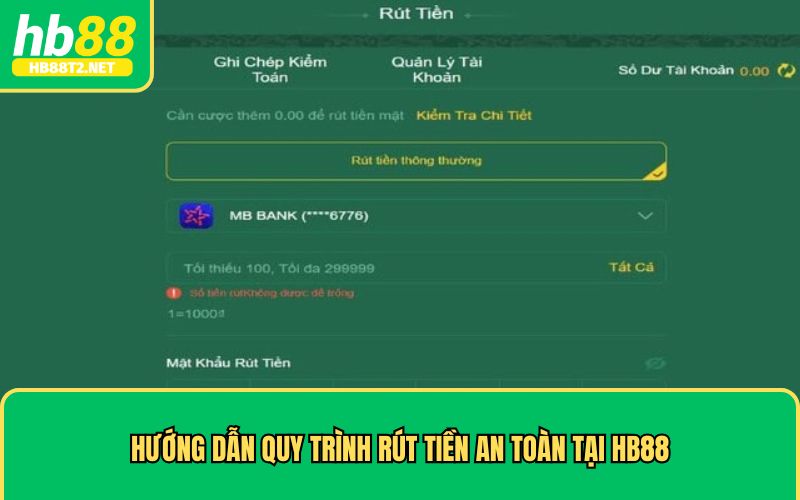 Hướng dẫn nạp tiền HB88 qua 3 bước